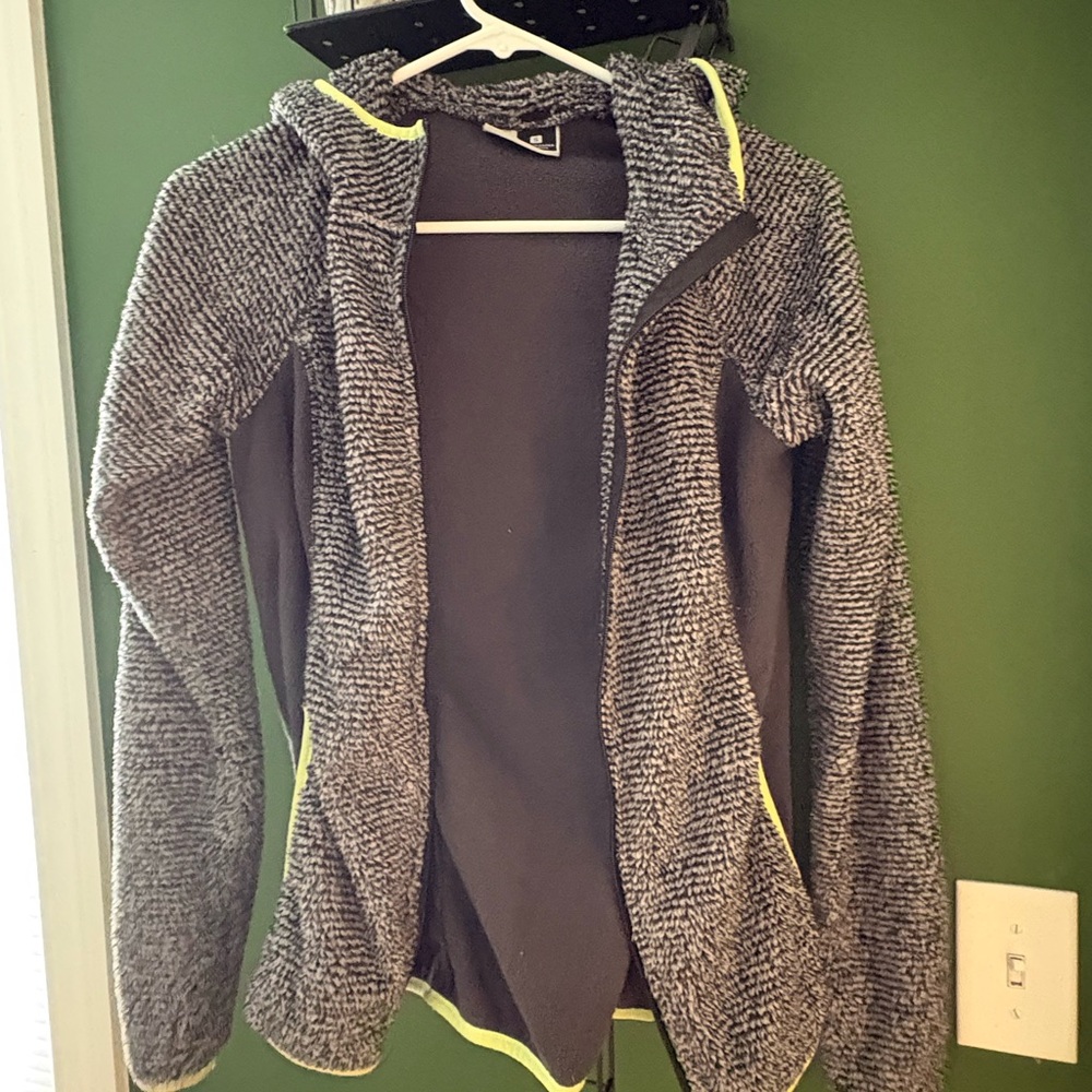 RBX Black and Gray Fleece Jacket